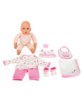 Small Foot Toys Hannah Baby Doll Complete Playset