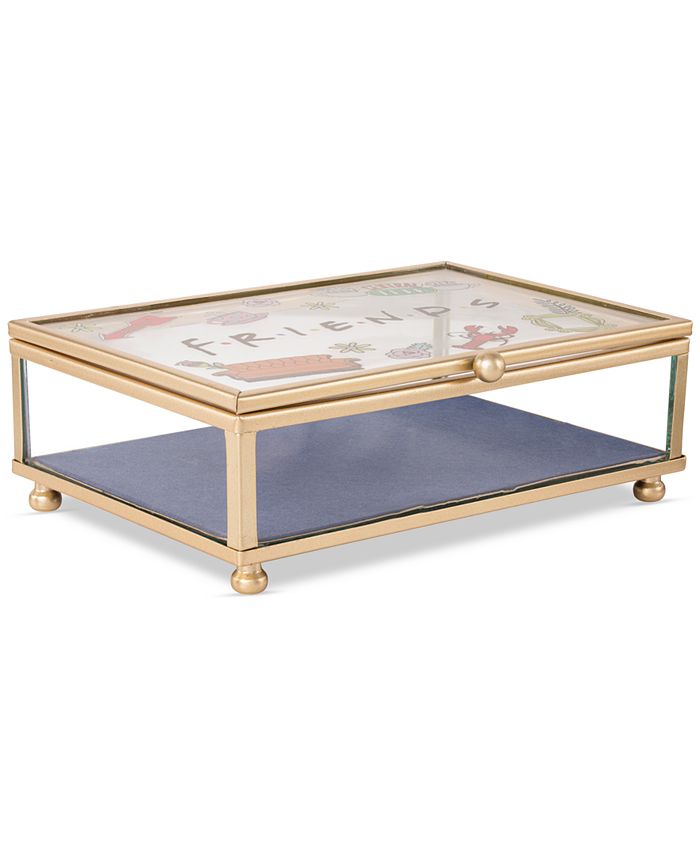 Macy's Friends© Fashion Glass Jewelry Box Macy's