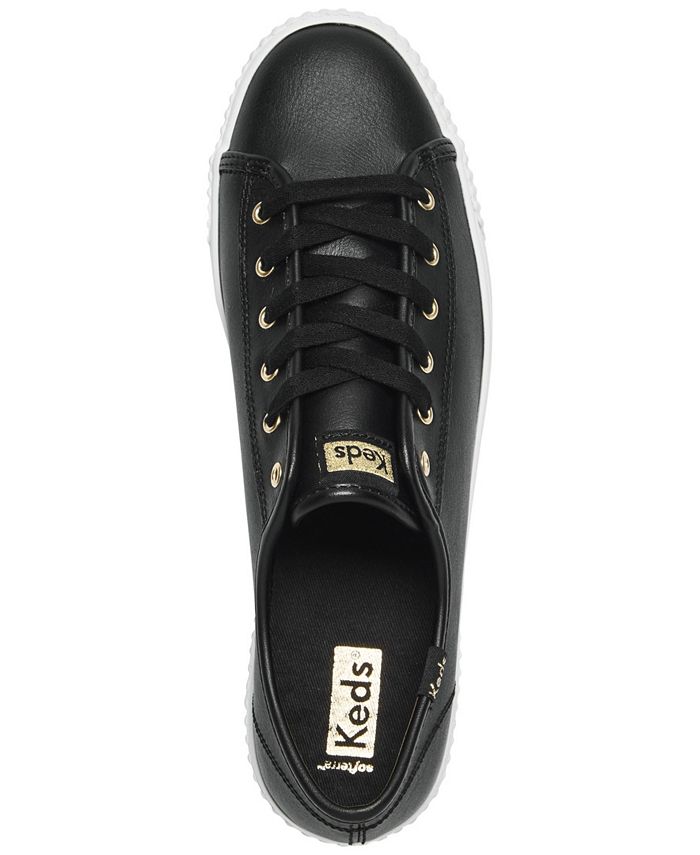 Keds Women's Triple Kick AMP Leather Casual Sneakers from Finish Line