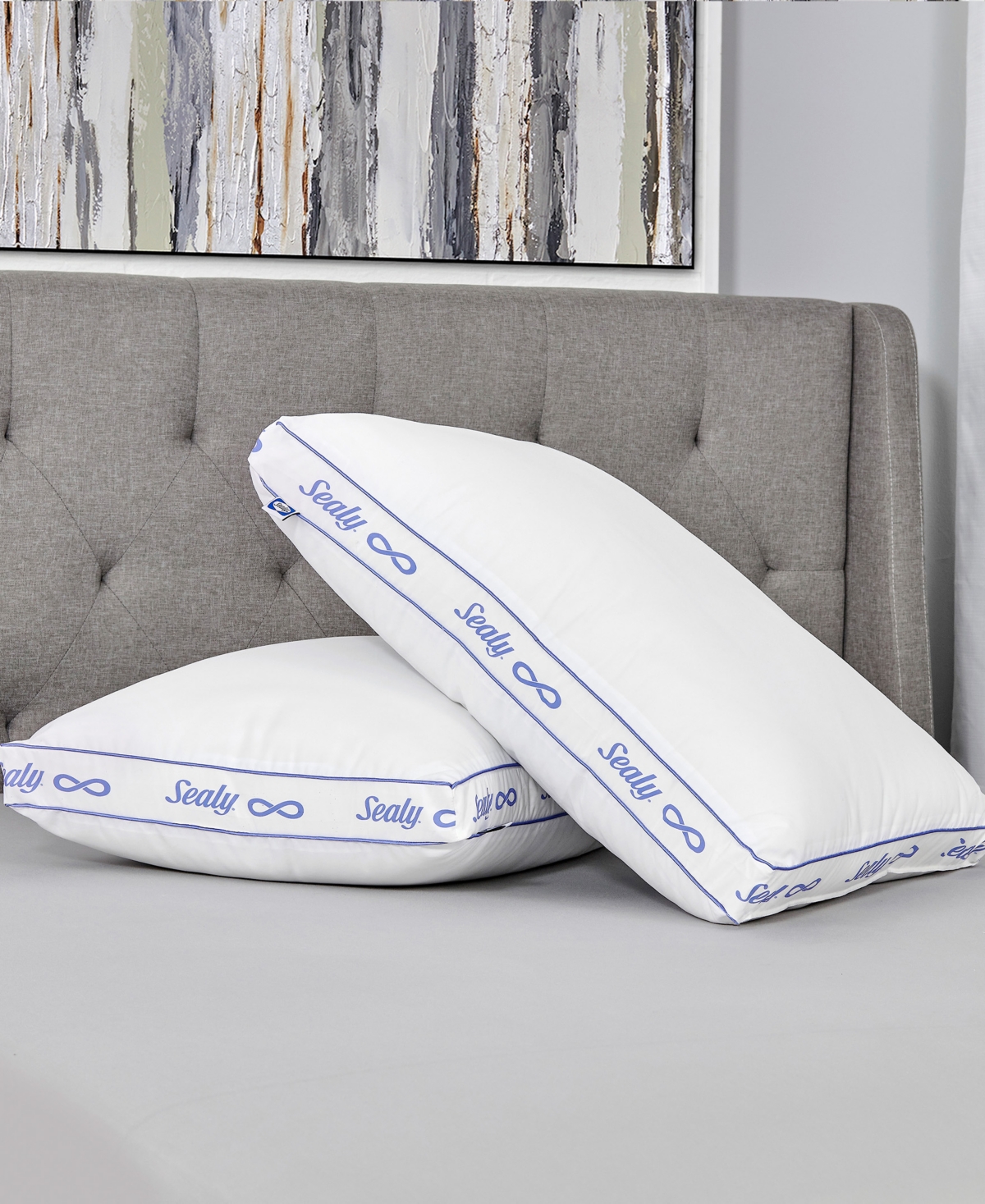Sealy All Night Cooling Pillow, Standard/Queen
