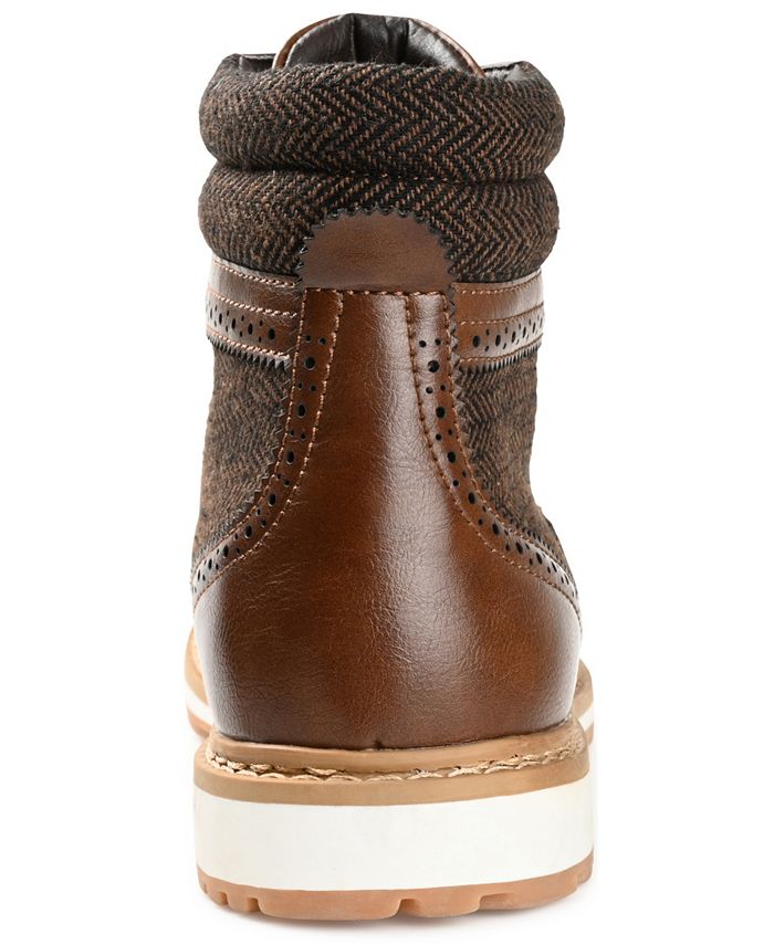 Vance Co. Men's Harlan Wingtip Ankle Boots - Macy's