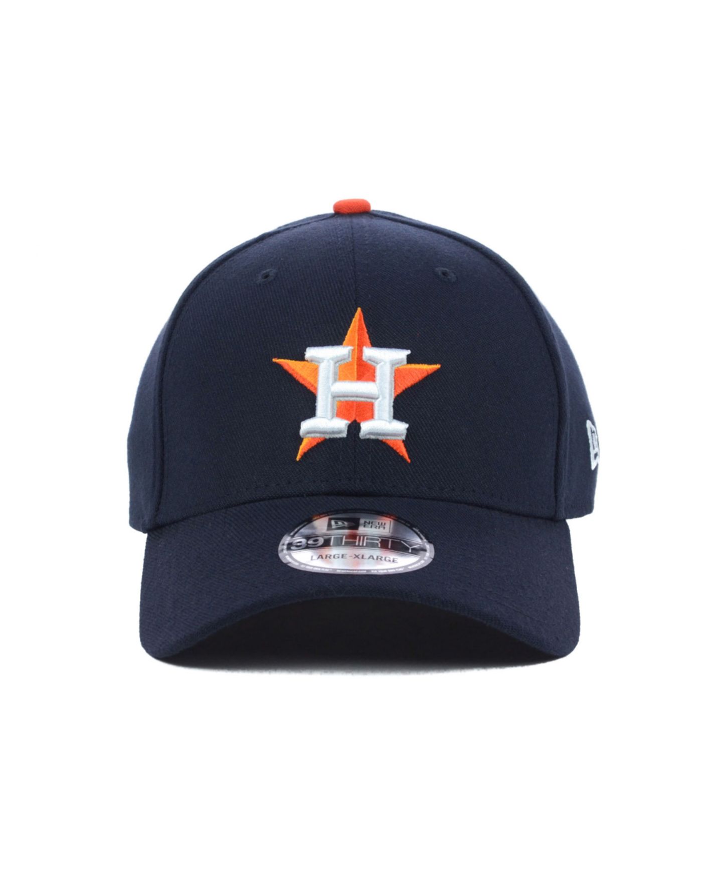 Мужская кепка New Era Houston Astros MLB Team Classic 39THIRTY Stretch-Fitted — фото 2