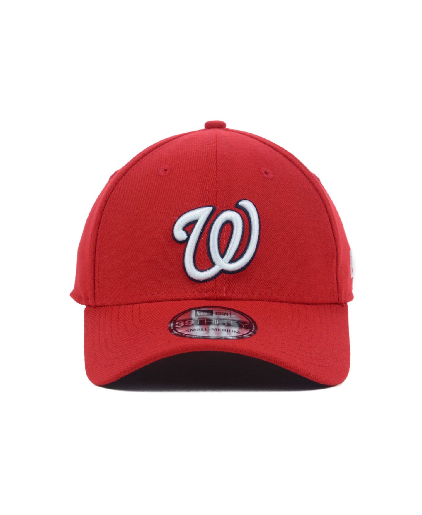 Женская кепка New Era Washington Nationals MLB Team Classic 39THIRTY Stretch-Fitted — фото 2