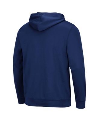 Men's Navy Xavier Musketeers Lantern Pullover Hoodie