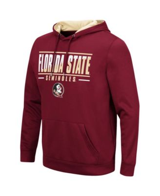 Men's Garnet Florida State Seminoles Slash Stack 2.0 Pullover Hoodie