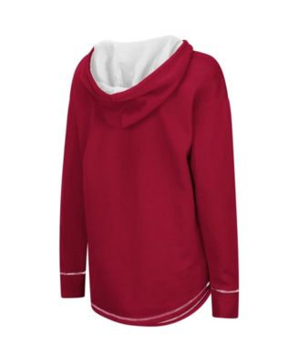 Women's Crimson Alabama Crimson Tide Tunic Pullover Hoodie