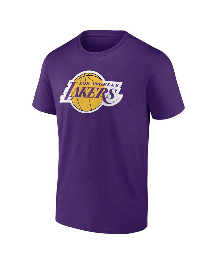 Fanatics Men's LeBron James Purple Los Angeles Lakers Playmaker Name ...