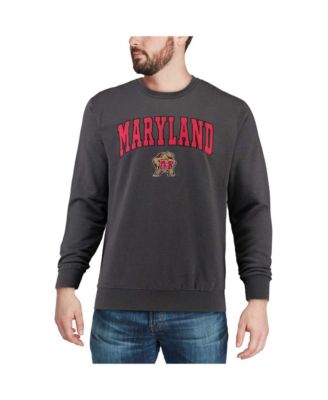 Men's Maryland Terrapins Arch and Logo Crew Neck Sweatshirt