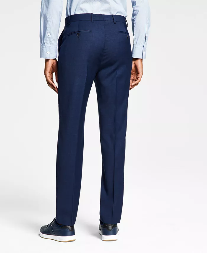 Men's Modern-Fit Wool TH-Flex Stretch Suit Separates Pant - thumbnail 3