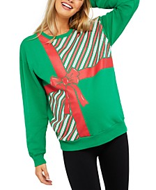 All Wrapped Up Holiday Maternity Sweatshirt