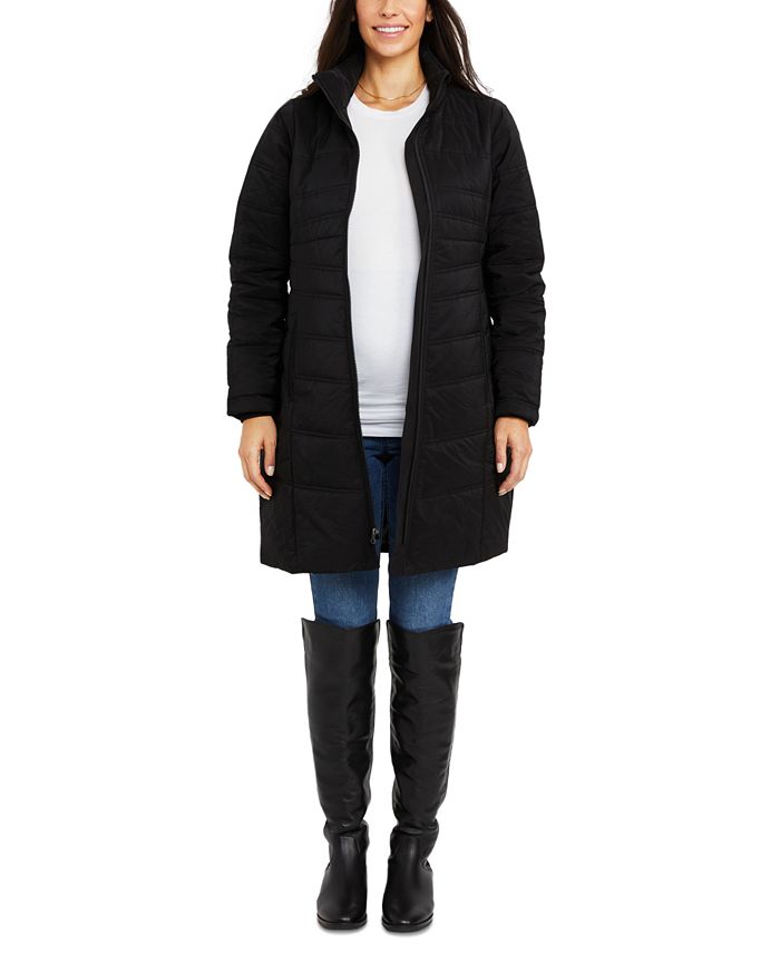 Motherhood Maternity Core Puffer Maternity Jacket Macy's