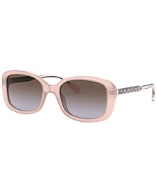 Women's Low Bridge Fit Sunglasses, HC8278F L1121 55