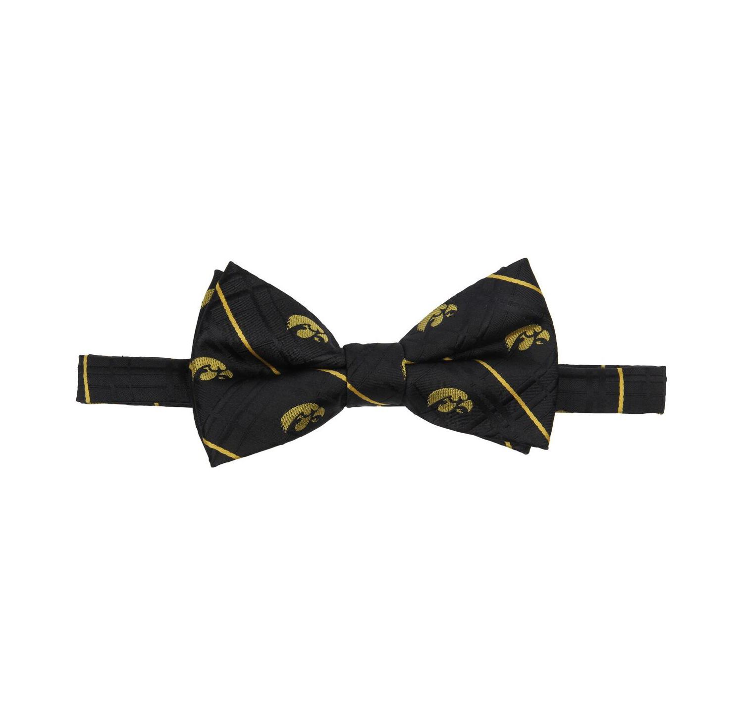 Men's Black Iowa Hawkeyes Oxford Bow Tie