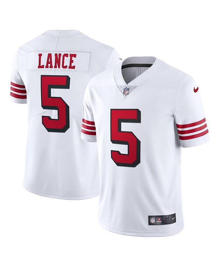 Youth Trey Lance White San Francisco 49ers Team Replica Player Jersey