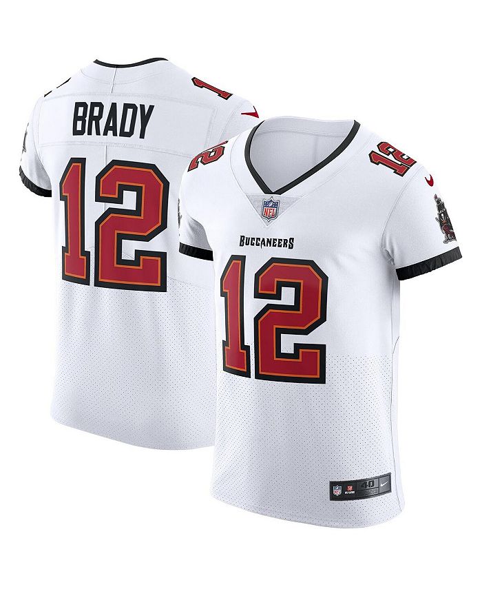 Nike Men's Tom Brady White Tampa Bay Buccaneers Vapor Elite Jersey