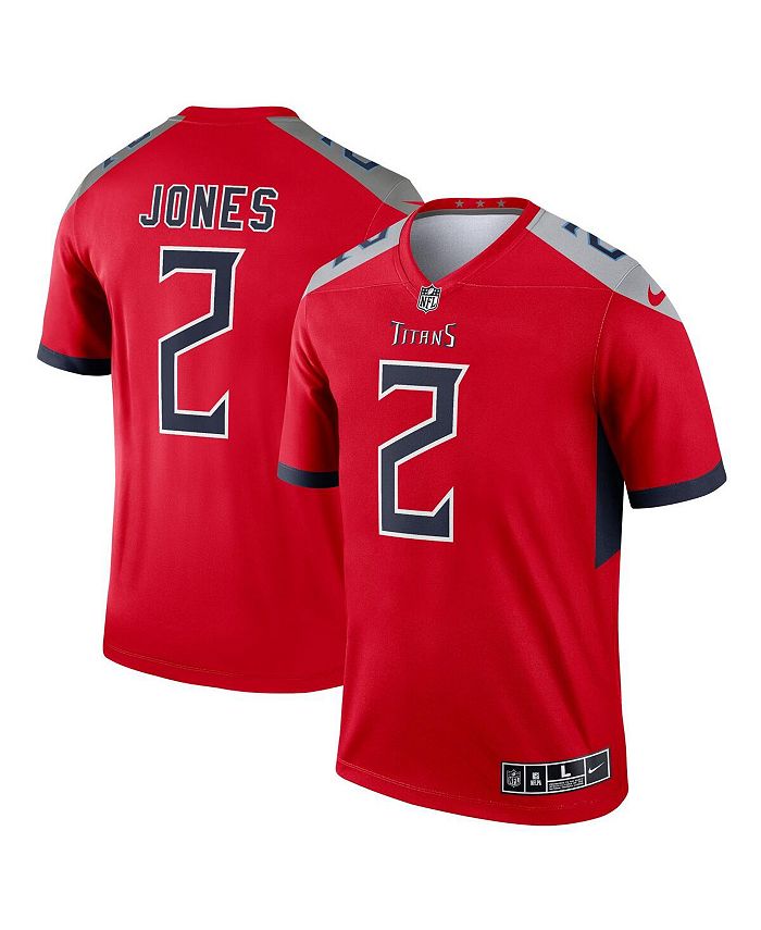 Nike Men's Julio Jones Red Tennessee Titans Inverted Legend Jersey - Macy's