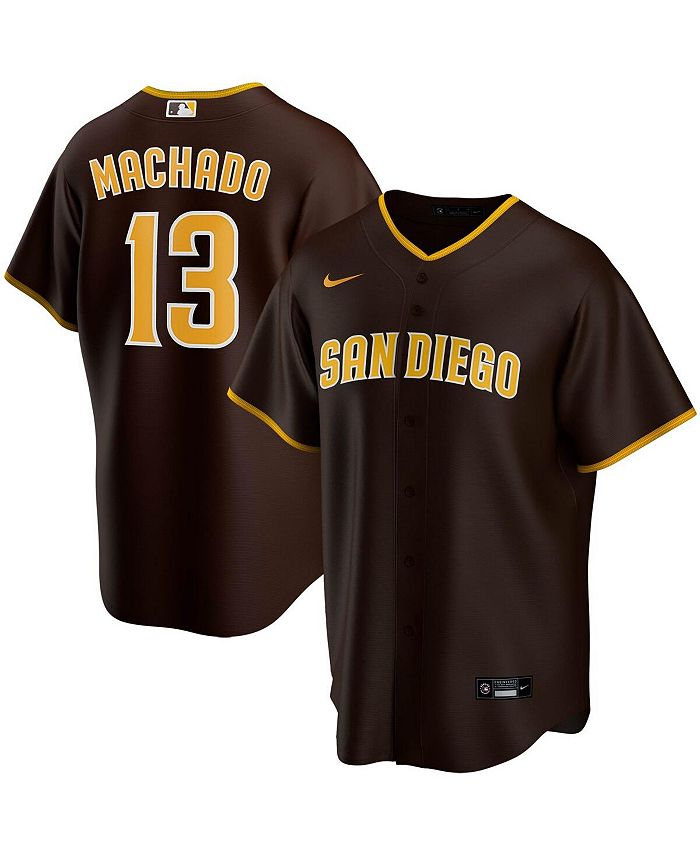 Manny Machado Women's Nike White San Diego Padres Home Replica Custom Jersey Size: Large