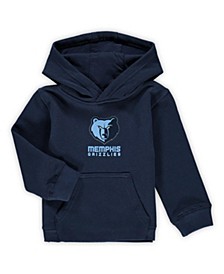 Preschool Toddler Boys and Girls Navy Memphis Grizzlies Primary Logo Pullover Hoodie