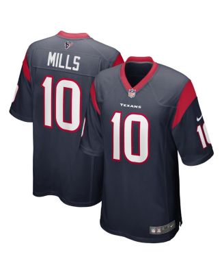 Nike Men's Davis Mills Navy Houston Texans 2021 NFL Draft Pick Player Game Jersey
