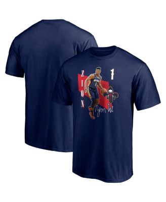 Men's Zion Williamson Navy New Orleans Pelicans Pick Roll T-shirt