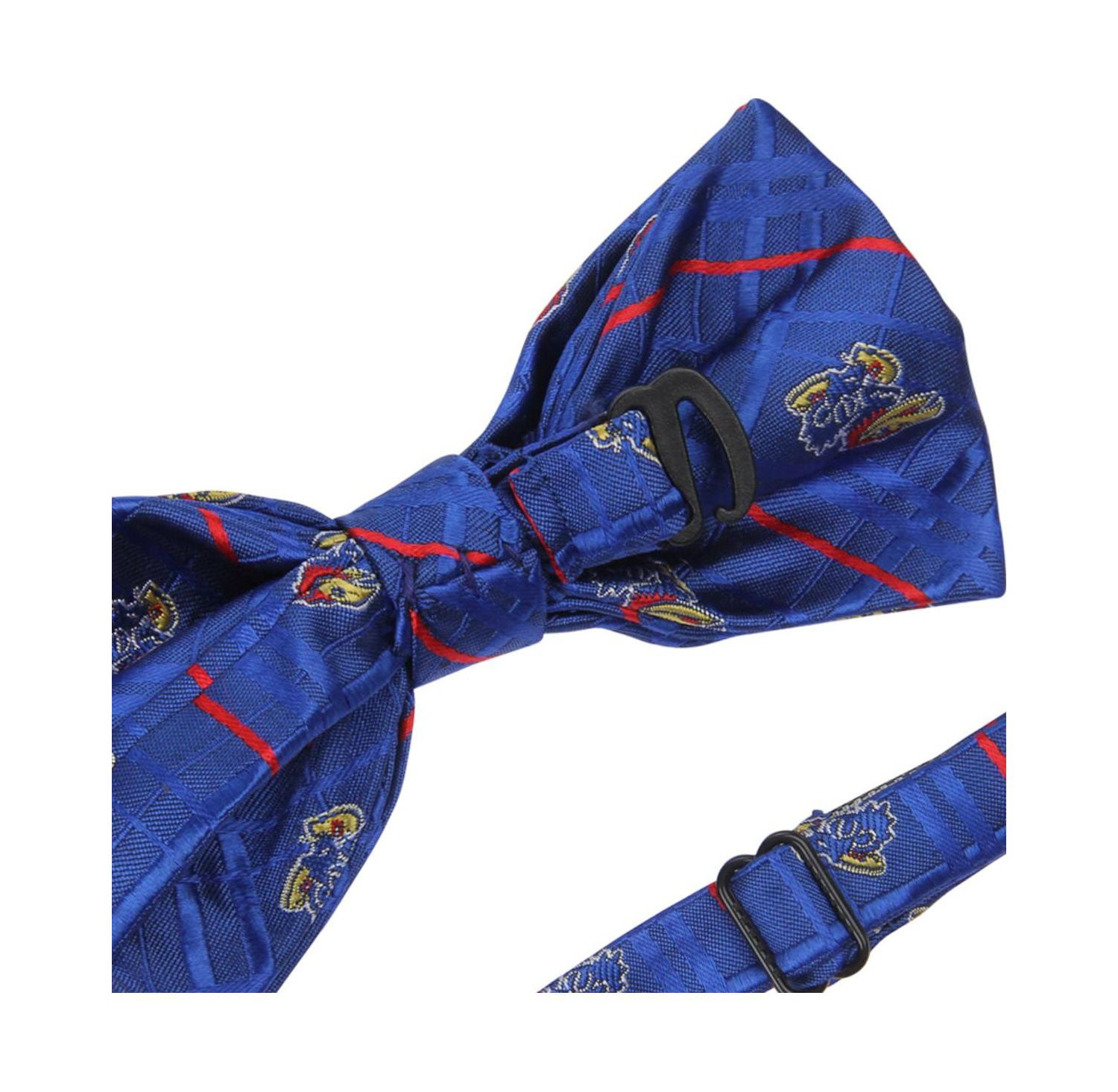 Men's Blue Kansas Jayhawks Oxford Bow Tie