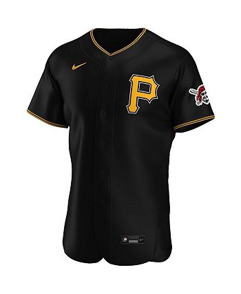 Pittsburgh Pirates Nike Alternate Authentic Team Jersey - Black