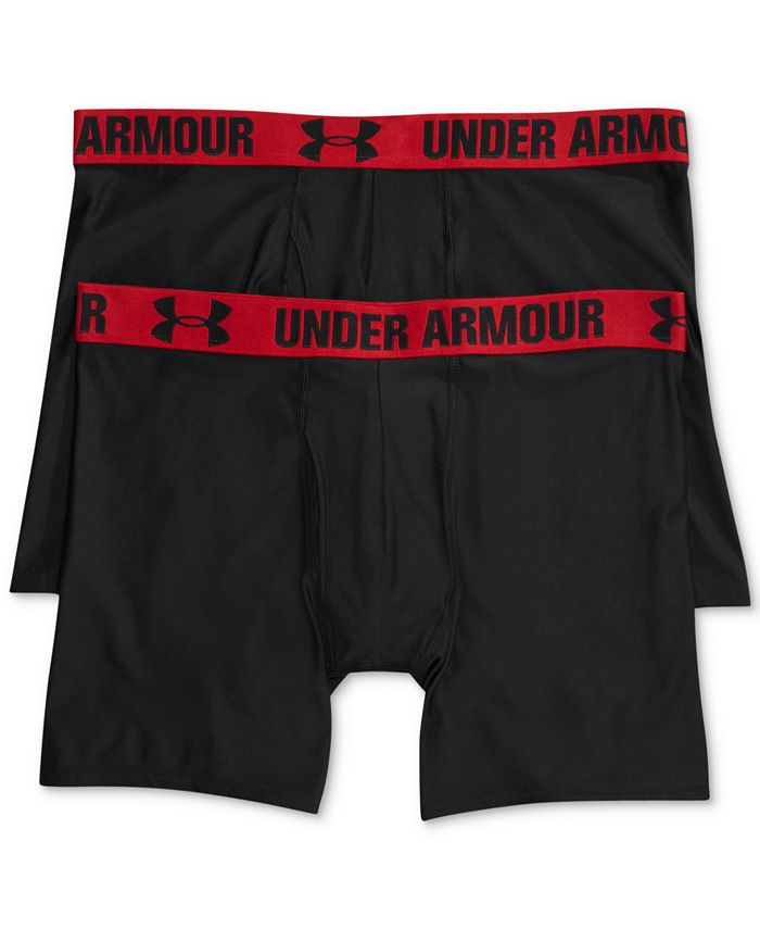 Ventana mundial creativo mensual Under Armour Men's HeatGear 6'' BoxerJock 2-Pack & Reviews - Underwear &  Socks - Men - Macy's