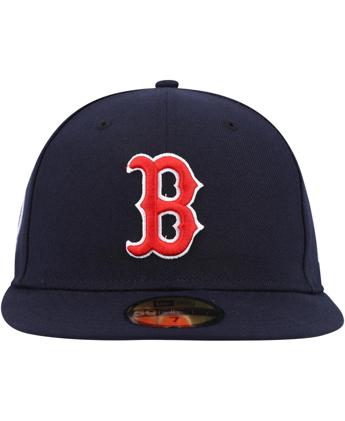 Men'sBoston Red Sox 9/11 Memorial Side Patch 59FIFTY Fitted Hat - Navy