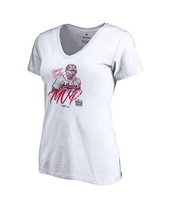 Men's Fanatics Branded Jorge Soler White Atlanta Braves 2021 World Series  Champions MVP T-Shirt