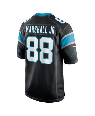 Men's Terrace Marshall Jr. Black Carolina Panthers 2021 NFL Draft Pick Player Game Jersey