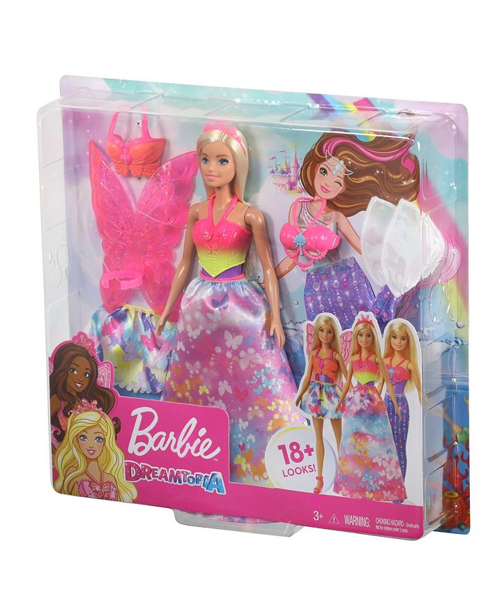 Barbie dreamtopia dolls giftset 4pk clearance