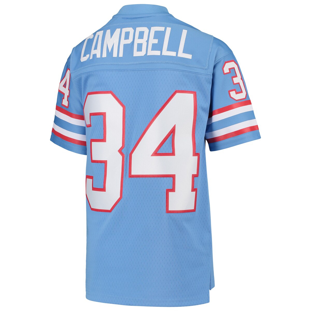 Mitchell & Ness Big Boys and Girls Earl Campbell Light Blue Houston Oilers 1980 Gridiron Classic Legacy Retired Player Jersey - 1980