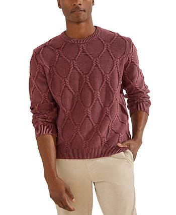areal bremse frynser GUESS Dawson Cable Knit Sweater - Macy's