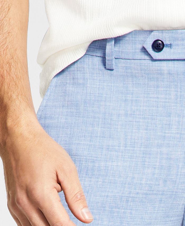 Alfani Men's SlimFit Stretch Solid Suit Pants, Created For Macy's Macy's