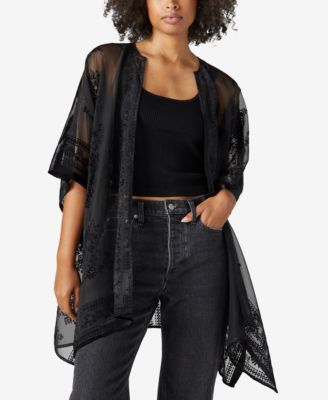 Lucky Brand - Velvet Burnout Kimono