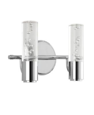 Bolha 2-Light Minimalist Modern Bubble Integrated LED Vanity Light