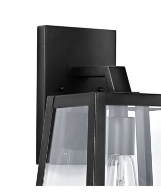 Pasadena Modern Industrial Angled LED Outdoor Lantern