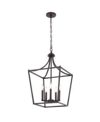 Camden 5-Light Iron Classic Midcentury Pendant Lantern