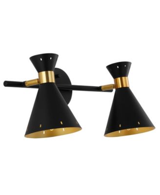 Elroy 2-Light Iron Retro Contemporary LED Track Light