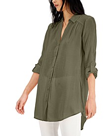 Women's Button-Up Tunic, Created for Macy's 