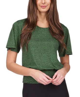 michael kors flutter sleeve top