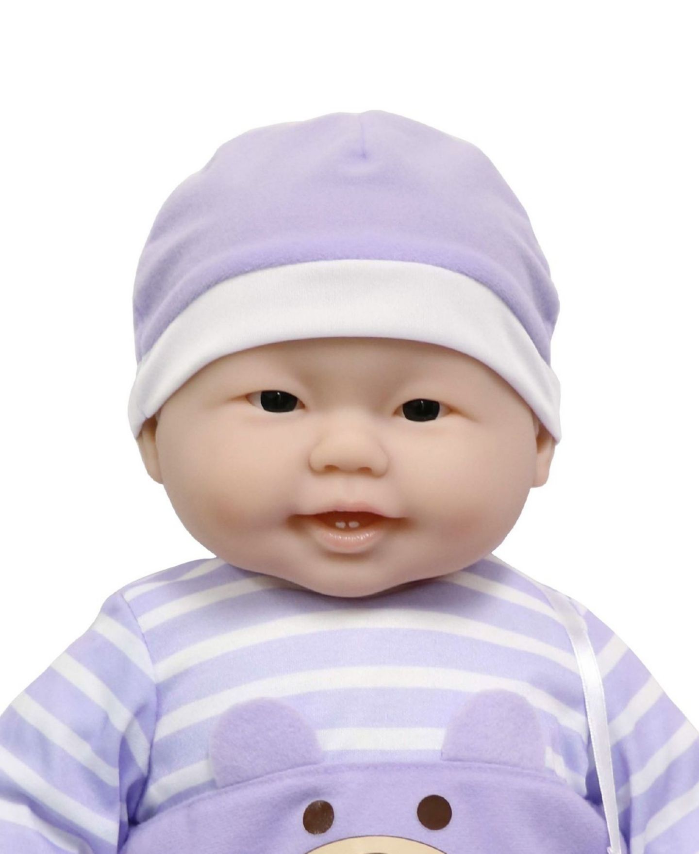 Детская кукла JC TOYS Lots to Cuddle Babies 20" Asian Baby Doll Purple Outfit — фото 5