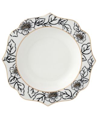 Wavy Mix and Match Bone China Service for 8-Fiona, Set of 57