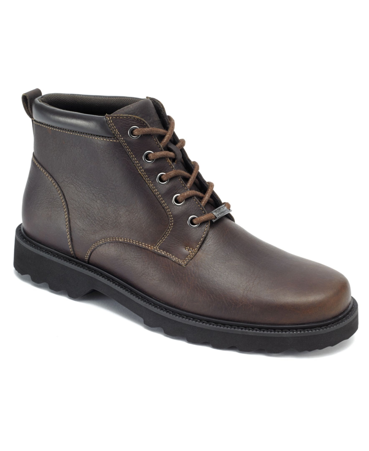 Rockport Men's Northfield Plain Toe Boots In Chocolate
