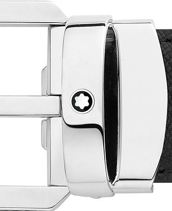 Montblanc - Leather Trapeze Pin Buckle Belt