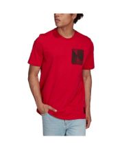 Lids Louisville Cardinals adidas Basics Secondary Pre-Game AEROREADY T-Shirt  - Red