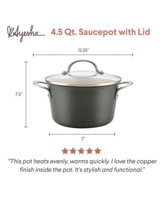 Hard-Anodized 4.5-Qt. Stockpot
