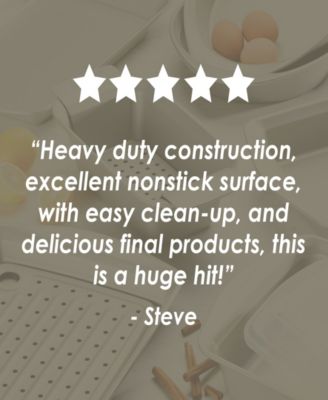 Nonstick Jumbo 13" x 19" Cookie Pan with Roasting Rack