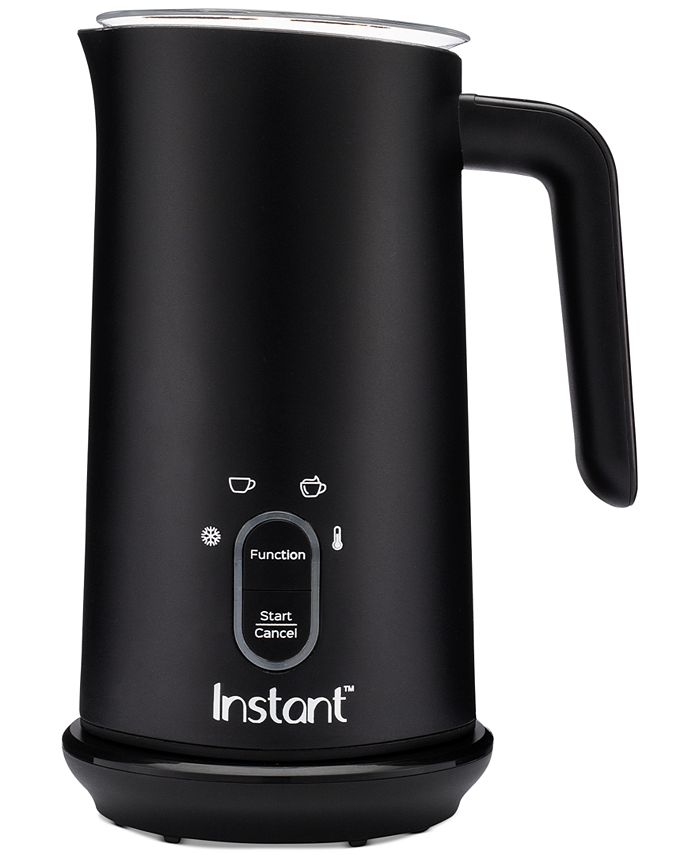 ECOWELL Instant Milk Frother and Steamer- Black 