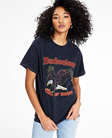 Juniors' Budweiser Eagle Graphic T-Shirt